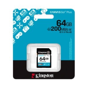 Tarjeta de memoria SD Canvas Go! Plus de 64GB