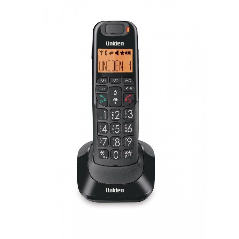Teléfono inalámbrico Uniden AT4105BK
