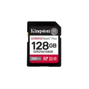 Tarjeta de memoria SD Canvas React Plus V60 de 128GB